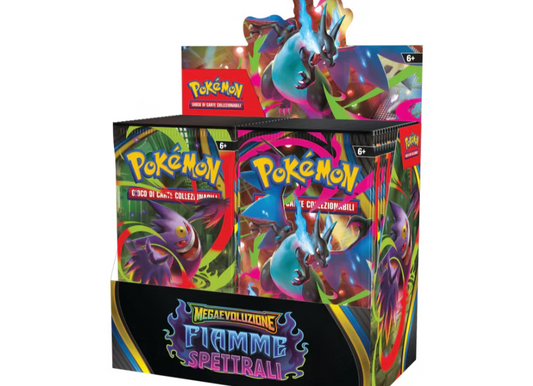 Display 36 Bustine Fiamme Spettrali